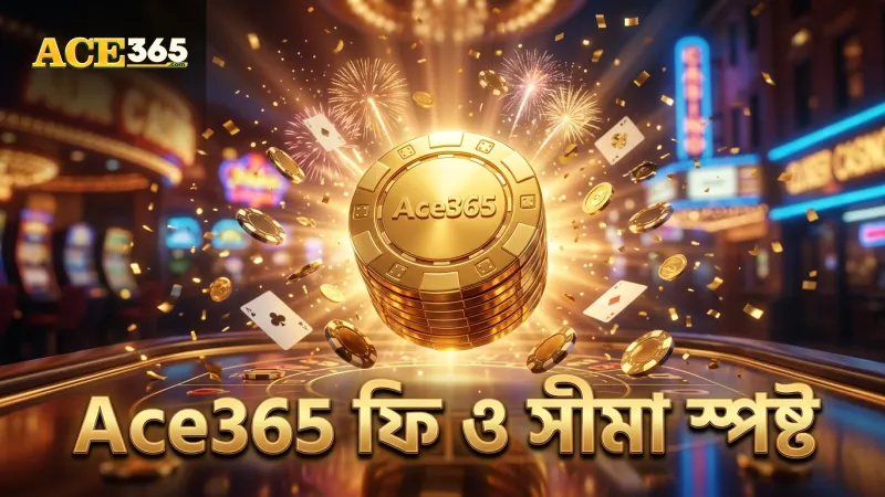 Ace365-তে ফি এবং ওয়েজারিং সীমার স্বচ্ছ ব্যাখ্যা