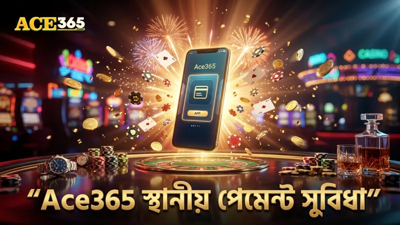 Ace365 তে স্থানীয় পেমেন্ট ও দ্রুত লেনদেন সুবিধা।