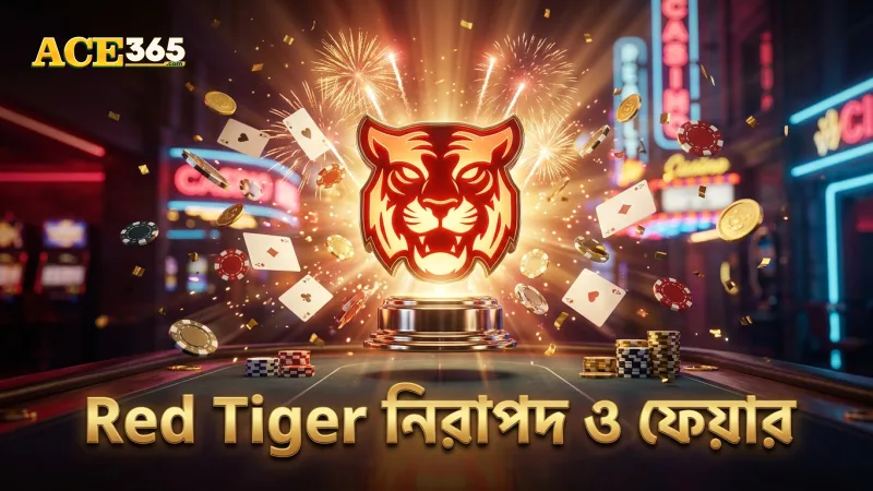 Red Tiger Gaming-এর নিরাপদ ও ফেয়ার প্লে গ্যারান্টি।