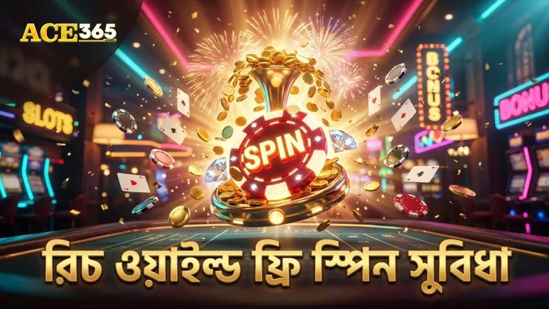 ফ্রি স্পিনে রিচ ওয়াইল্ড সিম্বল দ্রুত স্লট জয় বাড়ায়।