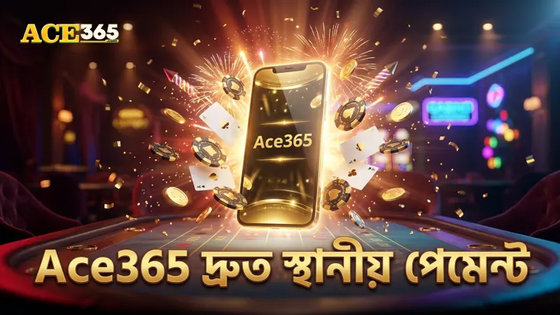 Ace365-এ স্থানীয় পেমেন্ট গেটওয়ে দ্রুত লেনদেন নিশ্চিত করে।