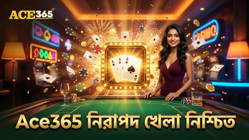Ace365 নিরাপদ খেলার জন্য প্রত্যয়িত শাফল ও রিয়েল-টাইম ডিলিং নিশ্চিত করে।