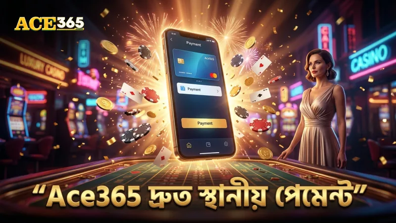 Ace365 প্ল্যাটফর্মে স্থানীয় পেমেন্ট পদ্ধতি দ্বারা দ্রুত লেনদেন