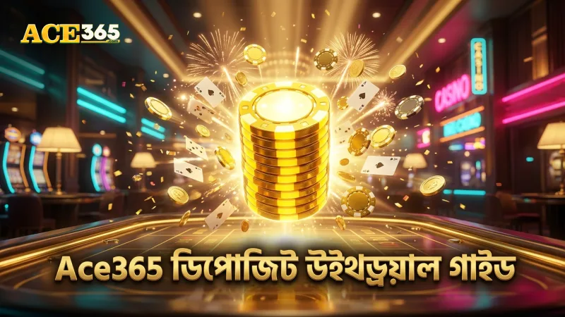 ডিপোজিট ও উইথড্রয়াল সংক্রান্ত Ace365 এর সঠিক নির্দেশিকা।