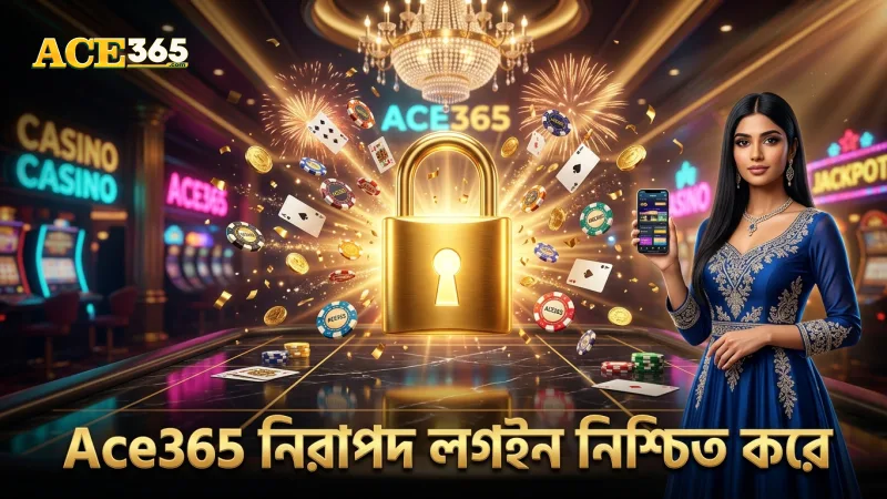 Ace365-এ নিরাপদ লগইন এবং একাউন্ট ভেরিফিকেশন নিশ্চিত করে