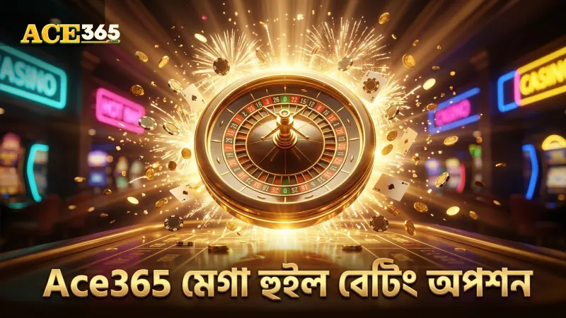 Ace365-এ মেগা হুইল বেটিং অপশনগুলোর বিস্তারিত বিশ্লেষণ
