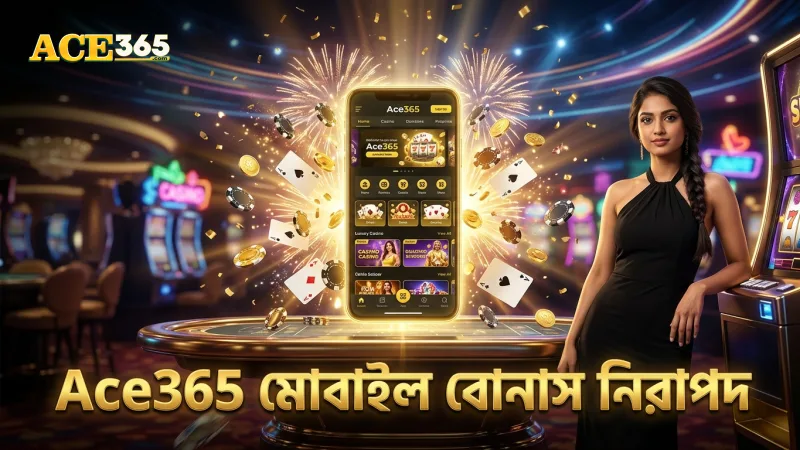 Ace365 মোবাইল অ্যাপে নিরাপদ বাজি ও বোনাস ব্যবস্থাপনা