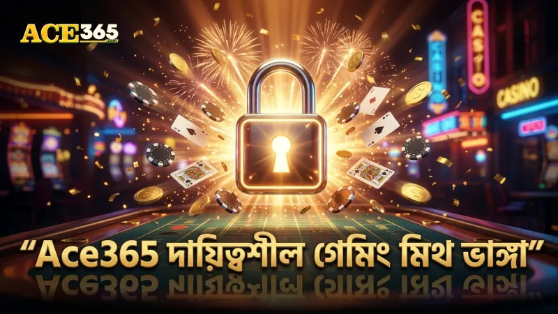 দায়িত্বশীল গেমিং মিথ ভেঙে সঠিক পথে চলুন Ace365 এর সাথে