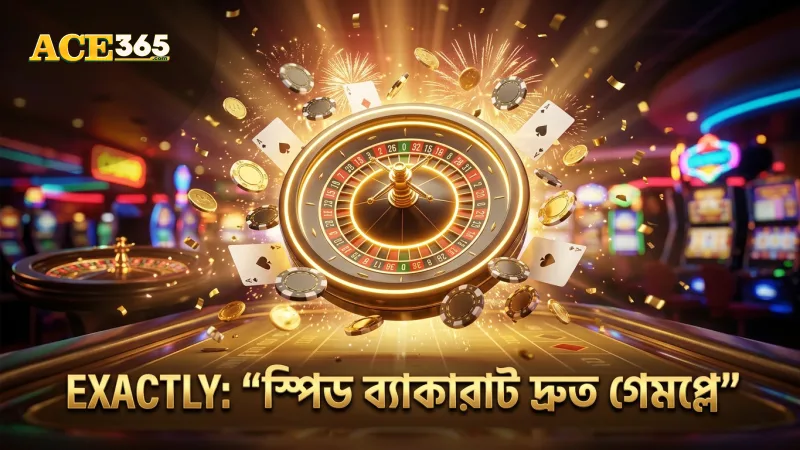 স্পিড ব্যাকারাটের দ্রুত গেমপ্লে সময় সাশ্রয় করে