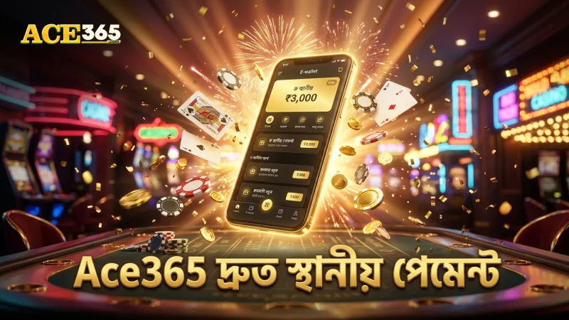 Ace365-তে স্থানীয় পেমেন্ট নিরাপদ ও দ্রুত সম্পন্ন হয়