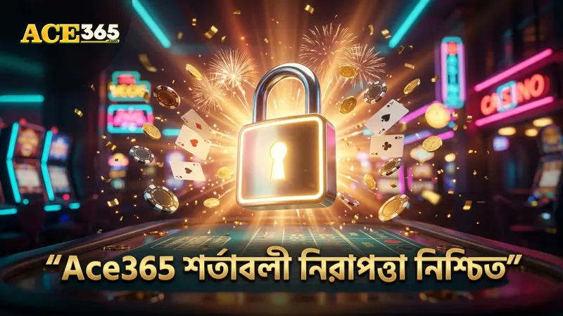 Ace365-এর শর্তাবলী ব্যবহারকারীর নিরাপত্তা নিশ্চিত করে।